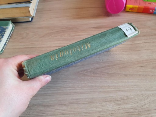 KSIĄŻKA MITOLOGIA GRECJA CZĘŚĆ PIERWSZA