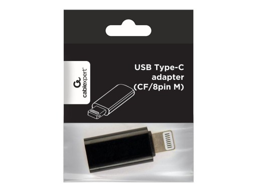 GEMBIRD A-USB-CF8PM-01 Gembird adapter USB Type-C F do lighting 8-pin M