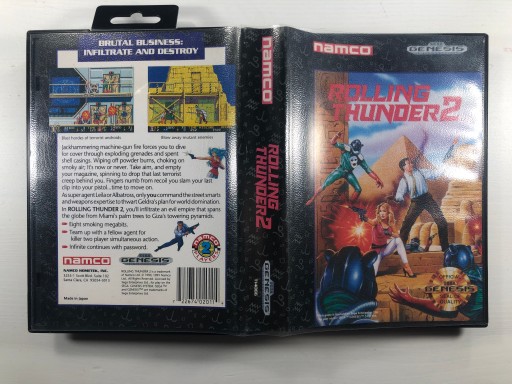 Gra Rolling Thunder II Genesis Sega Megadrive