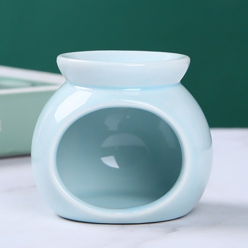 Porcelanowy palnik zapachowy piec na olejki eteryczne mini świecznik rzemiosło