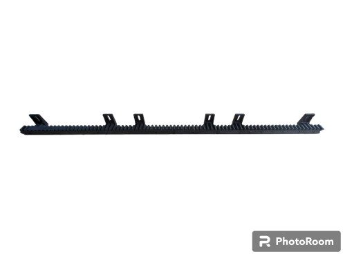 Listwa zębata nylonowa 1000mmx20mm 6 zaczpów M4 z mocowaniami