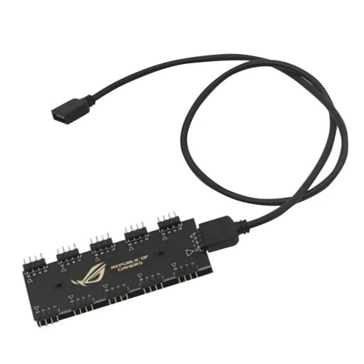 12V 4Pin/5V 3 interfejs wtykowy RGB rozgałęźnik Hub 3Pin 4pin nagłówek prze