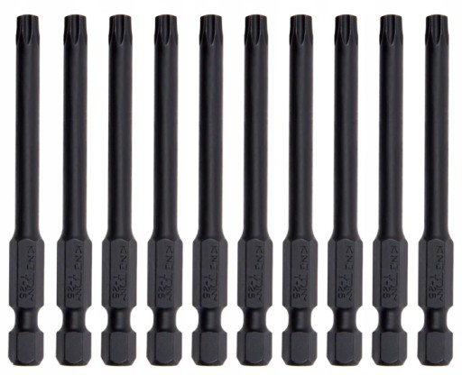 BIT Bity 1/4 TORX T30 150mm 10sz KING TONY 711530T