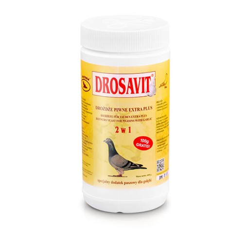 DROSAVIT 600g Patron Extra drożdże piwne + czosnek
