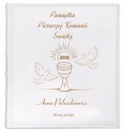 Album na zdjęcia PERSONALIZOWANY Pierwsza Komunia