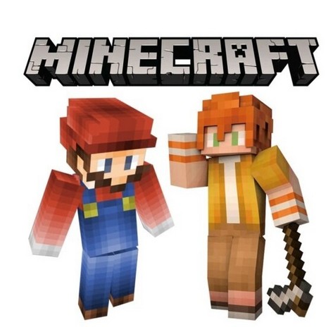 TERMO NAKLEJKA APLIKACJA NAPRASOWANKA MINECRAFT mn2