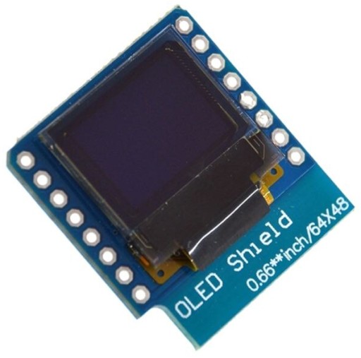 Wemos OLED Shield 0.66