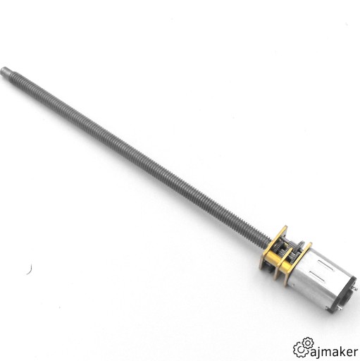 Mini silnik 6VDC 100RPM z wałem M4x100mm