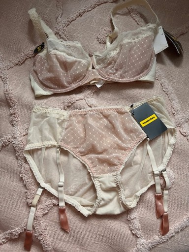 WONDERBRA 42/75D KOMPLET DAMSKI BIELIZNA