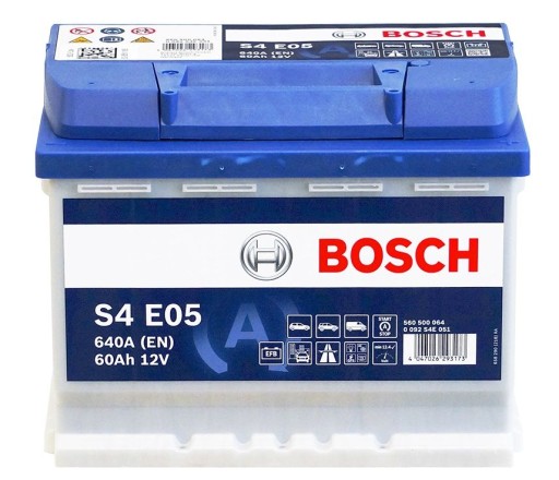 BOSCH S4 EFB E05 60Ah 640A START-STOP