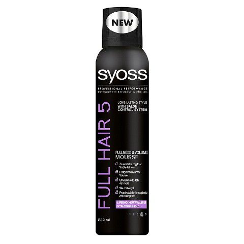 SCHWARZKOPF SYOSS FULL HAIR 5D PIANKA DO WŁOSÓW 250 ML