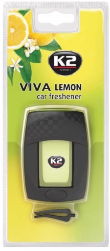 K2 VIVA ZAPACH SAMOCHODOWY MEMBRANA NAWIEW LEMON