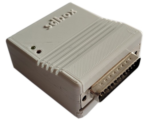 Amiga SDBox - Parallel2SD SD