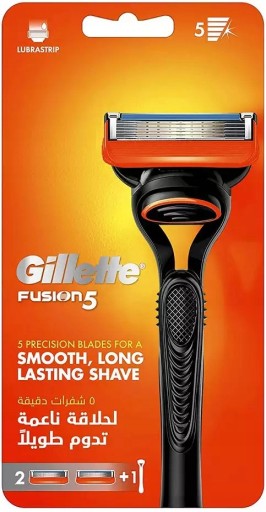 GILLETTE FUSION 5 MASZYNKA + 2 WKŁADY