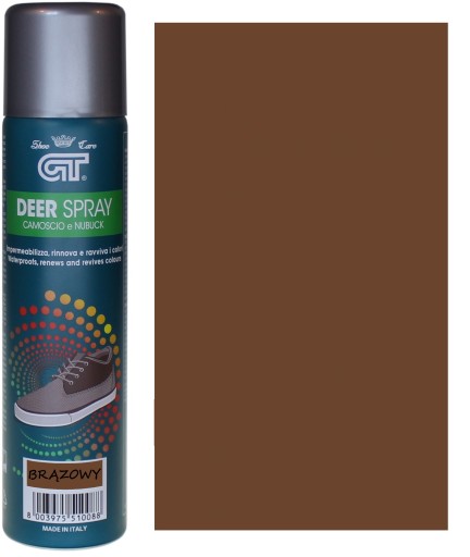 FARBA PASTA RENOWATOR SPRAY DO ZAMSZU NUBUKU BUTÓW