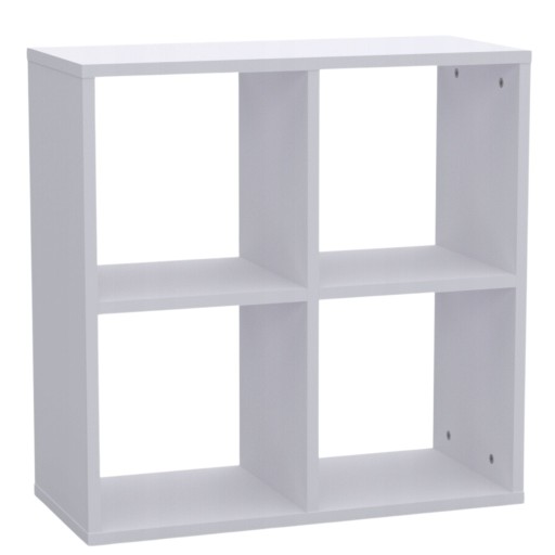 REGAŁ OTWARTY 2x2 KALAX KOSTKA IKEA BIAŁY