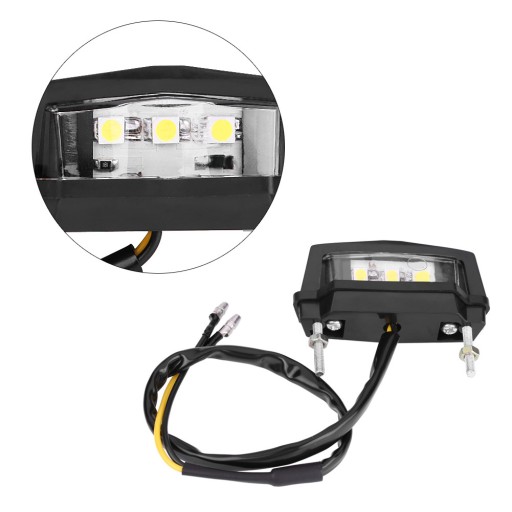 LAMPA TYŁ ŚWIATŁO LED TYLNA MOTOCYKL 12V