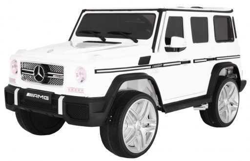 Duże Auto Pojazd Mercedes G65 Pilot Pianka LED MP3