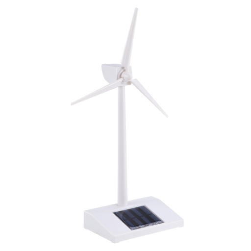 TURBINA WIATROWA MODELE ZABAWKI PANEL SŁONECZNY WIATRAK ENERGIA WIATRAKI DLA