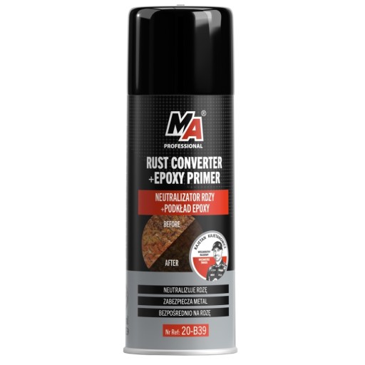 NEUTRALIZATOR RDZY PODKŁAD EPOKSYDOWY SPRAY 400ML - MOJE AUTO PROFESSIONAL