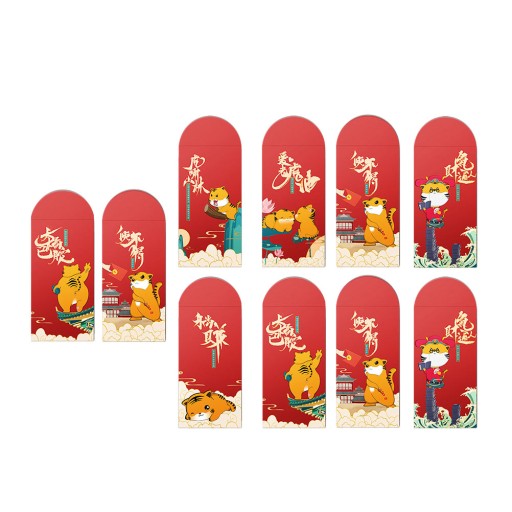 Szczęśliwe pakiety pieniędzy Noworoczne torebki Hong Bao
