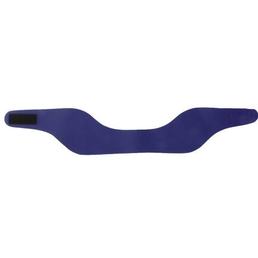 de-Junior Adult Swimming Ear Head Band / Headband / Swimming / Wrap Blue L
