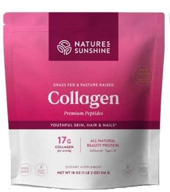 NSP Nature's Sunshine Collagen Kolagen 516g Peptydy kolagenowe kości stawy
