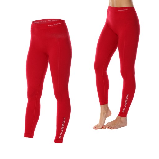 Ciepłe legginsy termoaktywne BRUBECK EXTREME WOOL XL