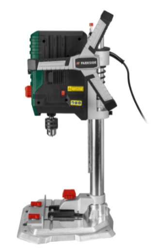 PARKSIDE PTBMOD 710 B2 Mocna wiertarka stołowa kolumnowa 710 W laser