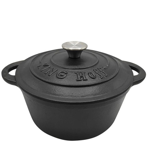 GARNEK ŻELIWNY KINGHOFF 1531 6.2 L INDUKCJA 33cm