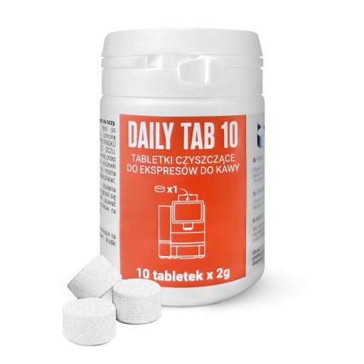 Daily Tab 10 Tabletki do czyszczenia ekspresów SIEMENS KRUPS MELITTA
