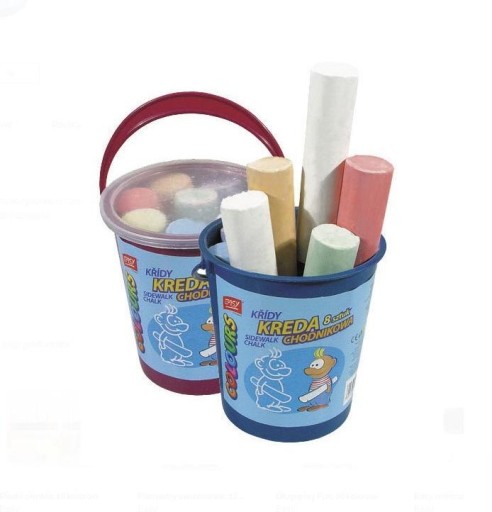 KREDA CHODNIKOWA 8 SZTUK EASY, EASY STATIONERY