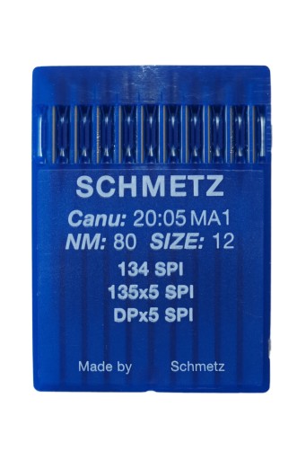 IGŁY DO MASZYN SCHMETZ 135X5 SPI STĘBNÓWKA 0,80 mm
