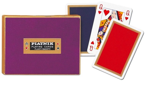 Eleganckie karty do gry Piatnik Monogramm de luxe