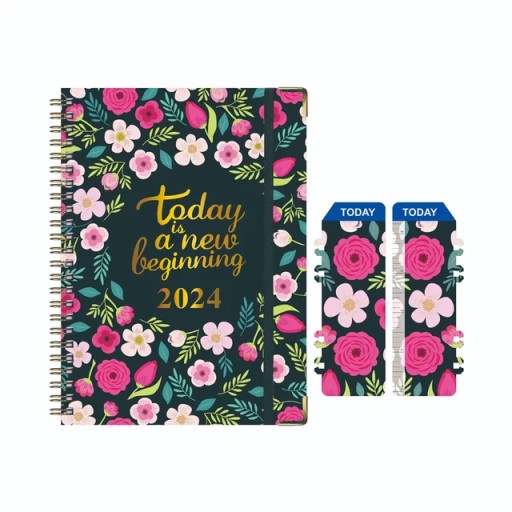 2024 Calendar A5 Agenda Notebooks for Student