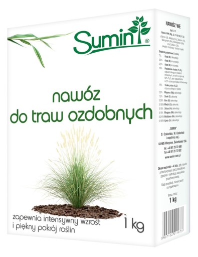 Nawóz do Traw Ozdobnych 1kg Sumin