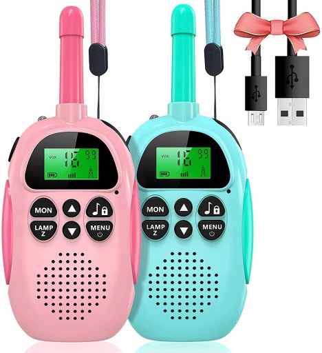 WALKIE TALKIE DLA DZIECI KRÓTKOFALÓWKA ŁOKI TOKI