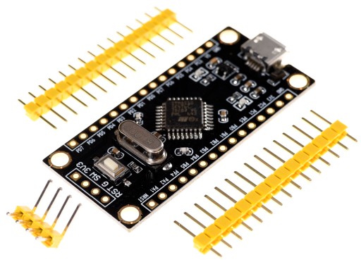 Moduł STM8 mikrokontroler black STM8S105K4T6 16Mhz