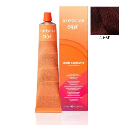 INEBRYA Color 4.66F 100ml farba do włosów