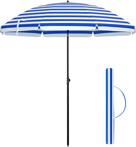 Parasol plażowy 2m SONGMICS