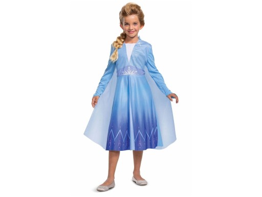 Kostium Strój Frozen Elsa Sukienka Roz. S