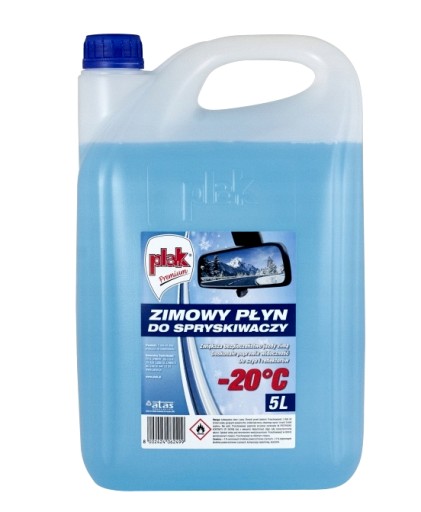 PLAK ZIMOWY PŁYN DO SPRYSKIWACZY -20C 5L
