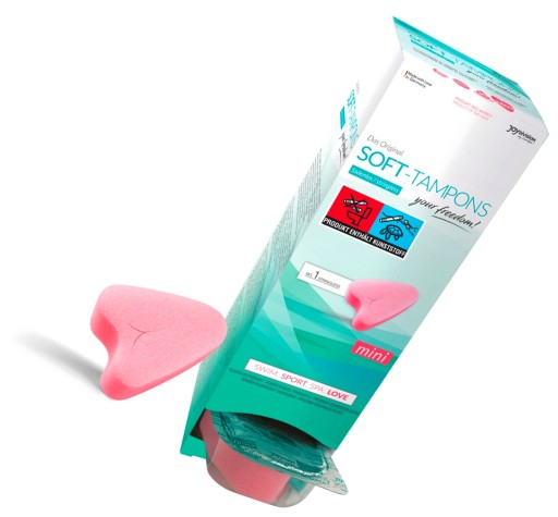 TAMPONY SOFT TAMPONS MINI 10PCS SET OF 10 MINI SOF