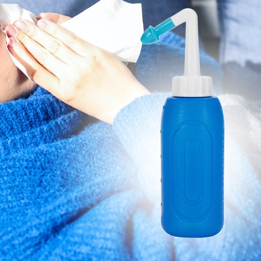 Podwójna dysza 500 ml do irygacji nosa