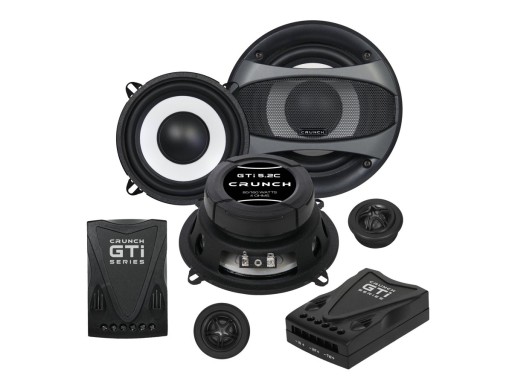 Crunch GTI5.2C Głośniki samochodowe 130mm 13cm Odseparowane System 80W RMS!
