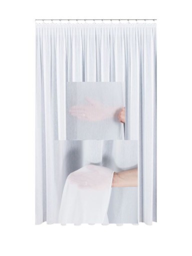 Firany Do Salonu Batyst Firana Gotowa Z Wszytą Taśmą Z Ołowianką sz 270x240