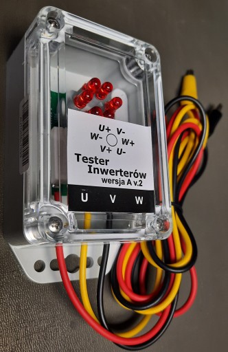 Tester inwerterów / falowników (wersja A)