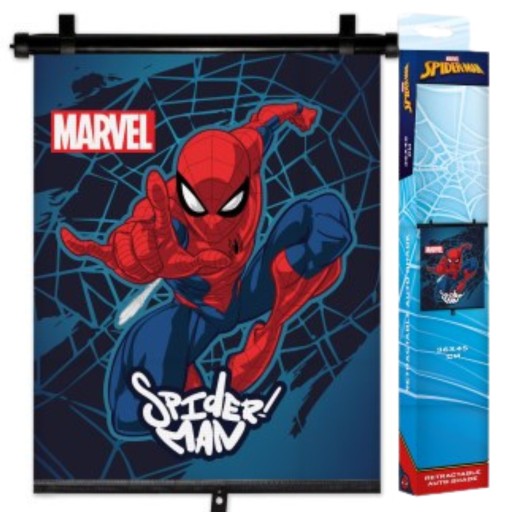ROLETA SAMOCHODOWA DO AUTA PRZECIWSŁONECZNA Spiderman 1 szt 36x45cm