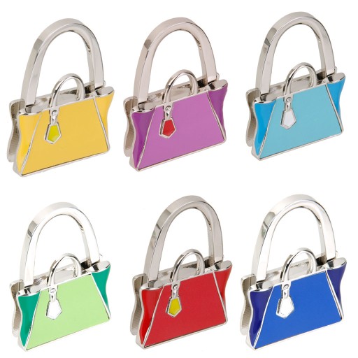 Handbag hanger Purse hook holder Blue Purse Hook