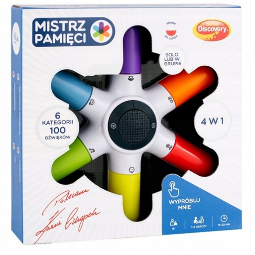 Gra pamięciowa Mistrz pamięci Dumel Discovery